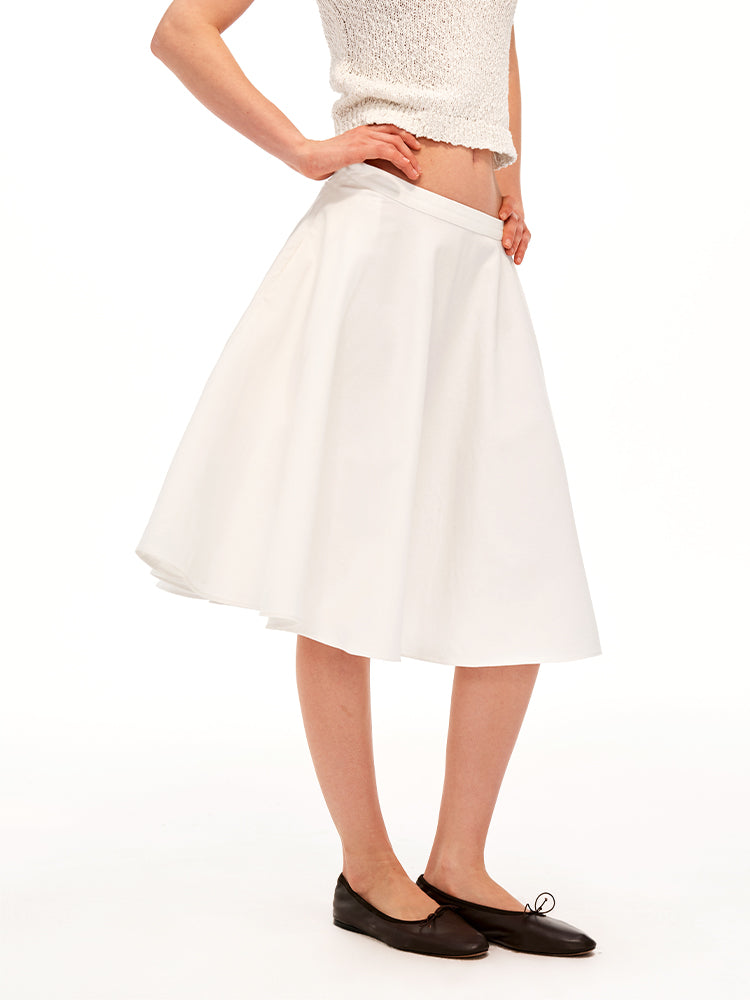 The Clean Volume Skirt