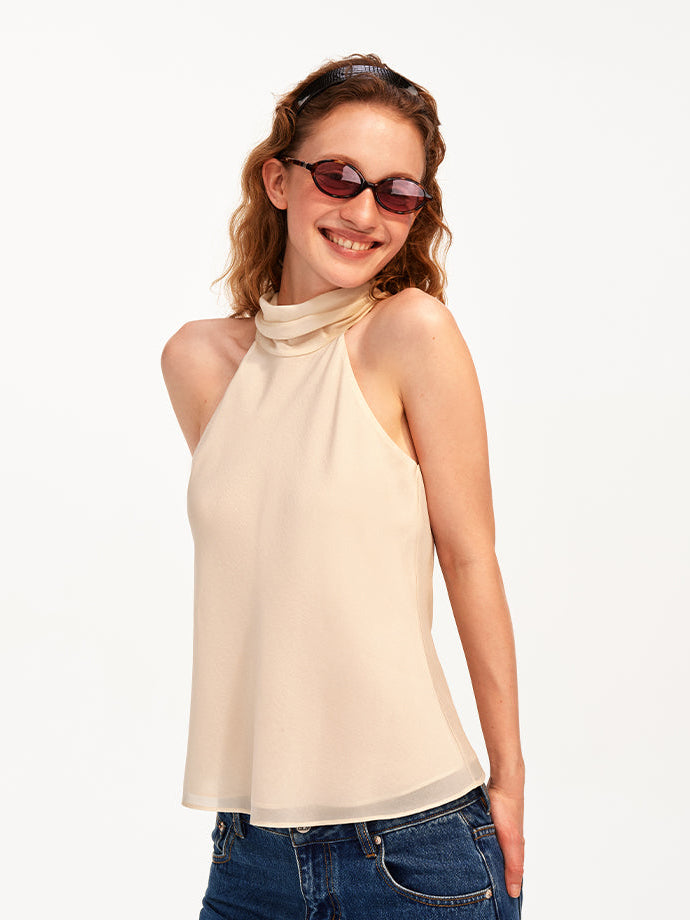 The Whisper Halter Top