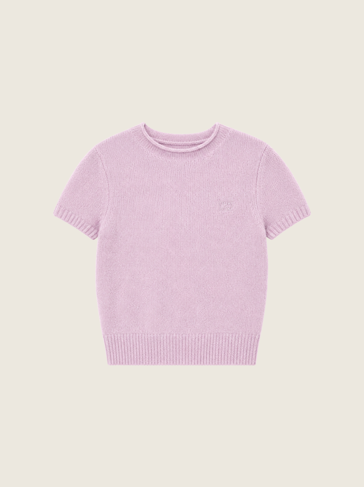 Textured Wool-blend Top