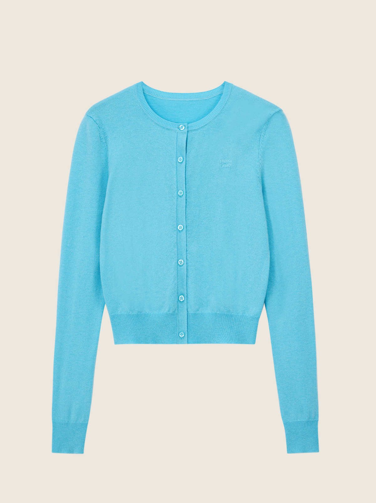 Basic Style Wool Cardigan