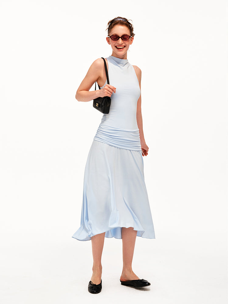 The Whisper Halter Dress