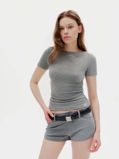 Slim-Fit Short Sleeves