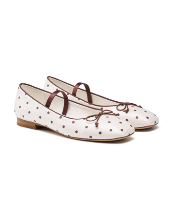 Polka Dot Ballet Flats