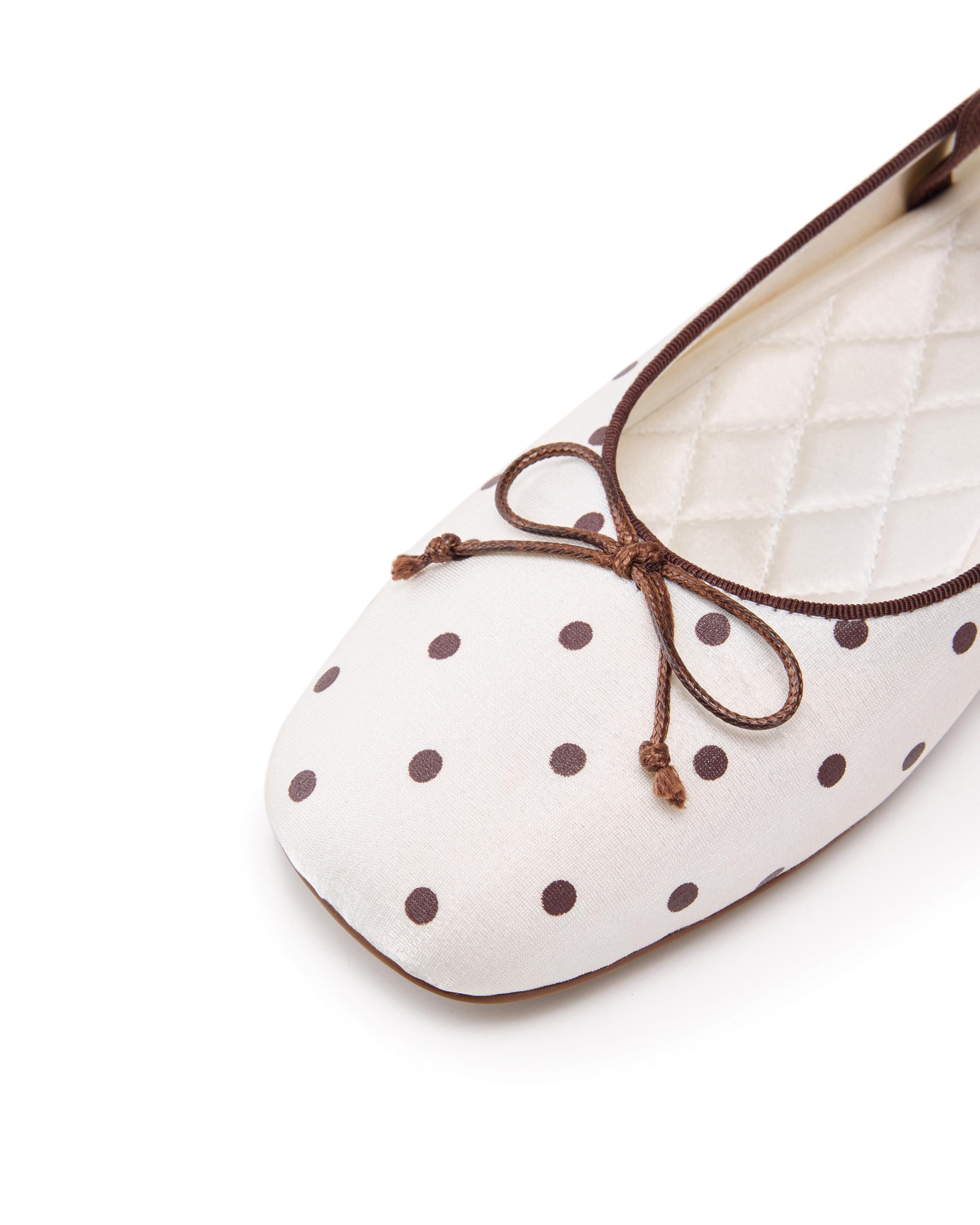 Polka Dot Ballet Flats