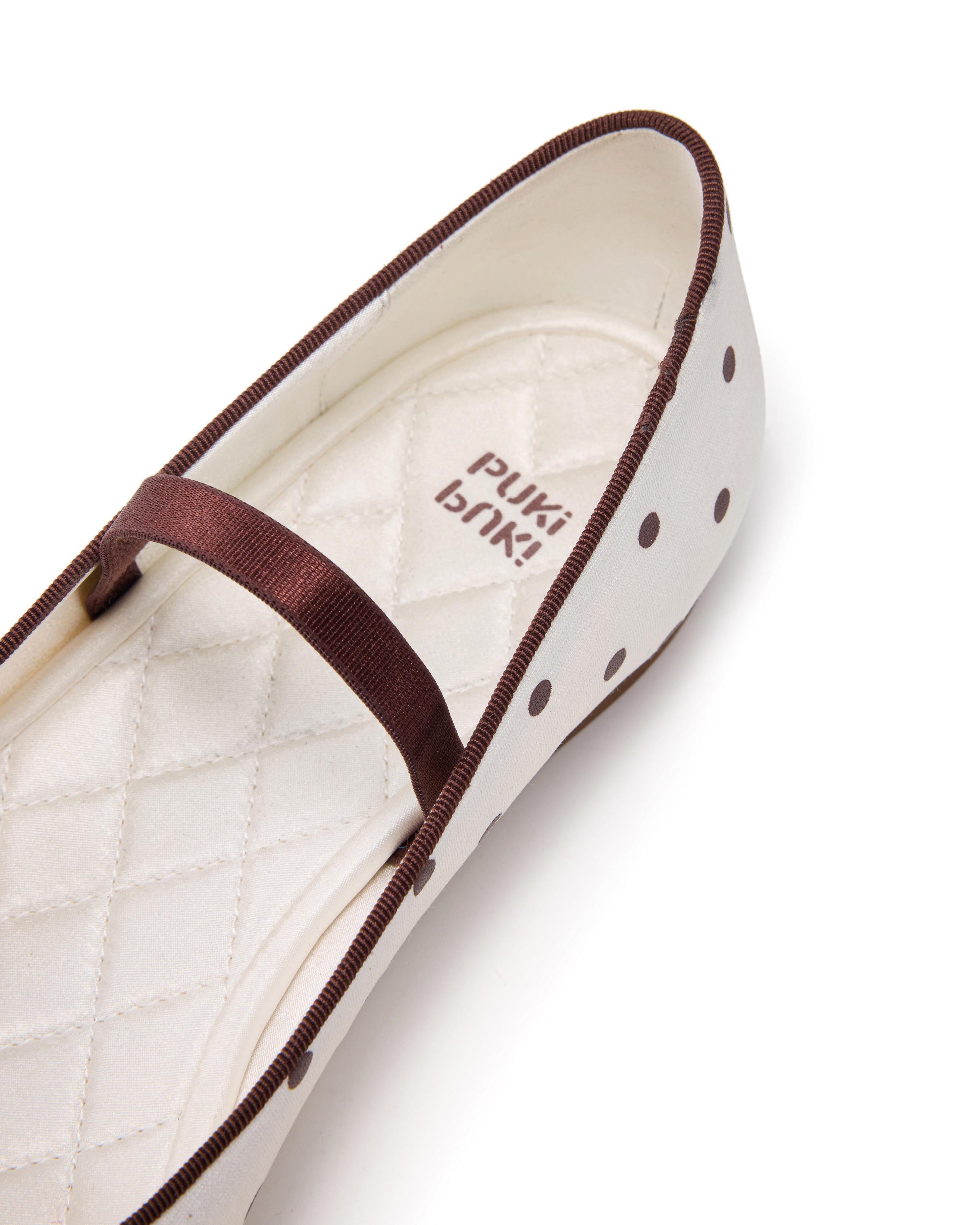 Polka Dot Ballet Flats