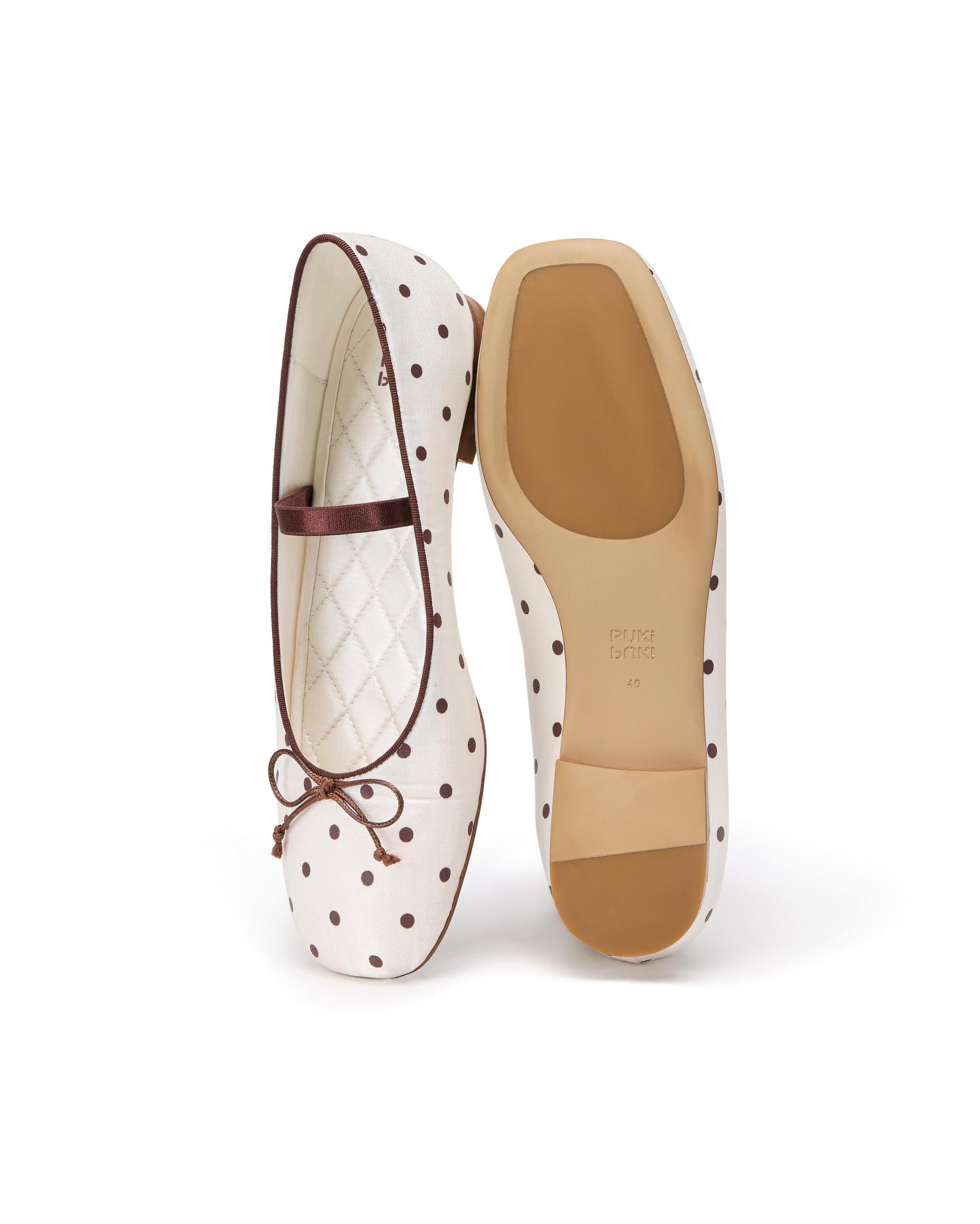 Polka Dot Ballet Flats