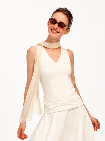 The Scarf Halter Top