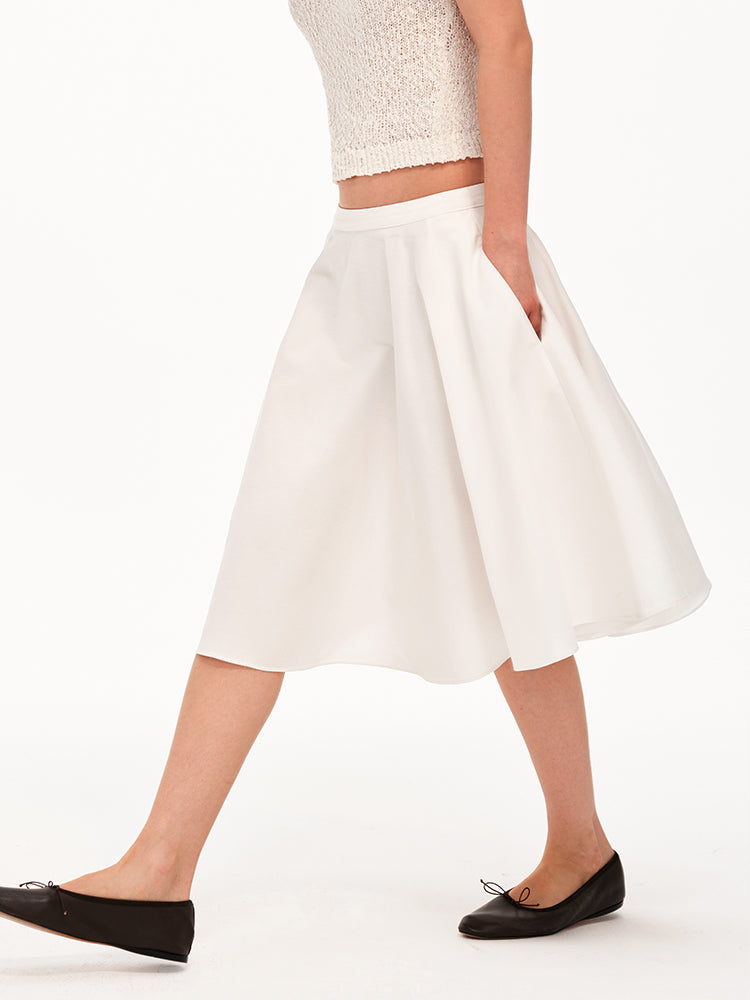 The Clean Volume Skirt