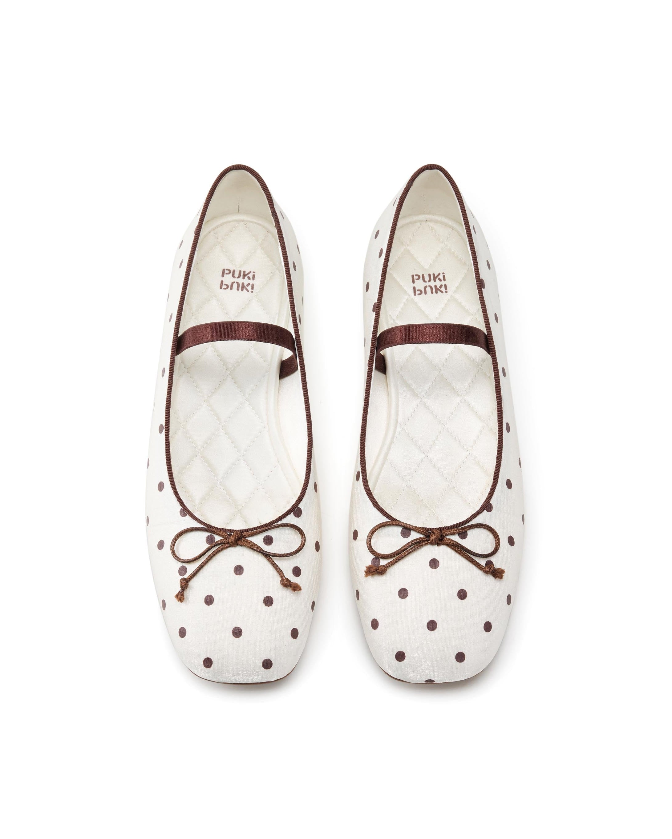 Polka Dot Ballet Flats