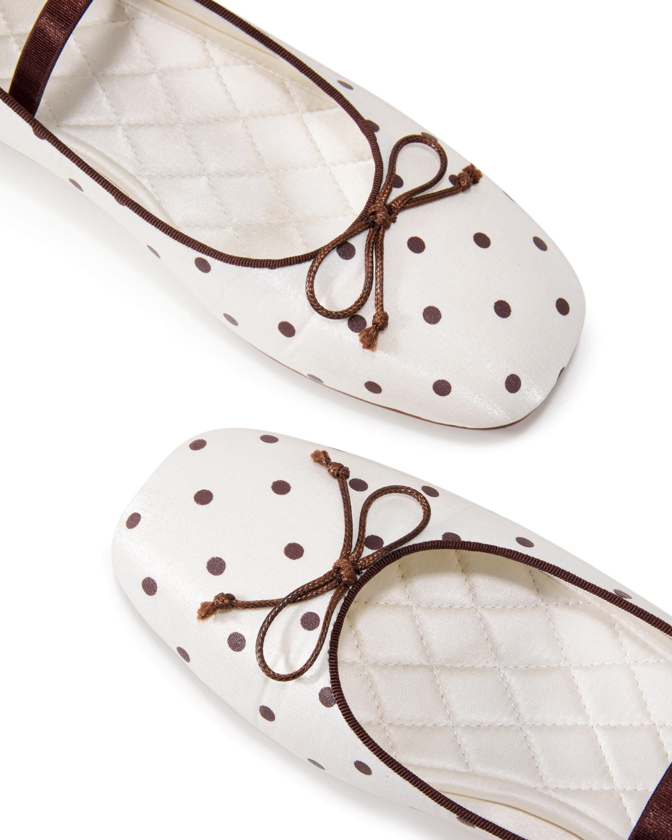 Polka Dot Ballet Flats