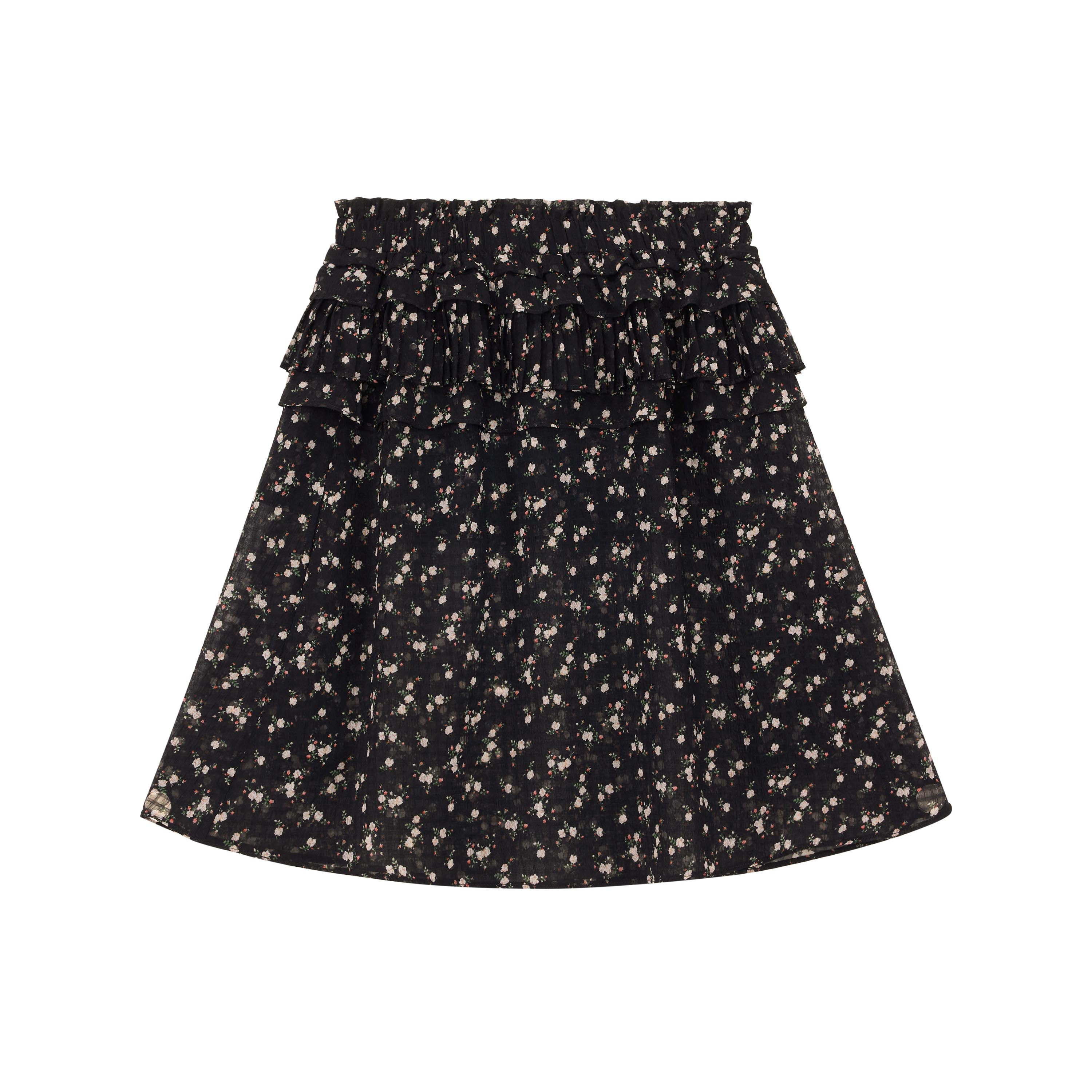 Convertible Ruffle Bandeau Skirt