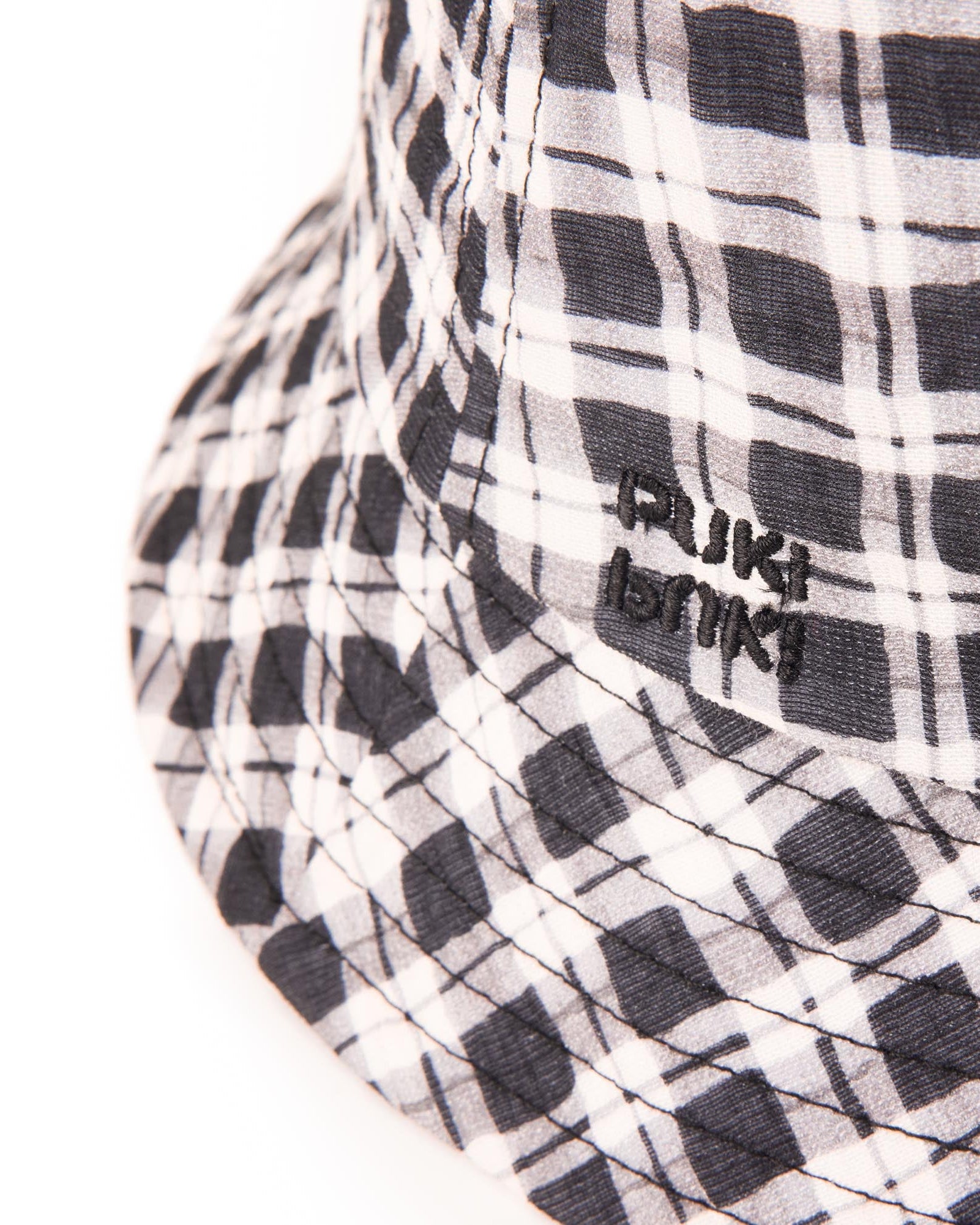 หมวกบักเก็ตลายตารางกิงแฮม