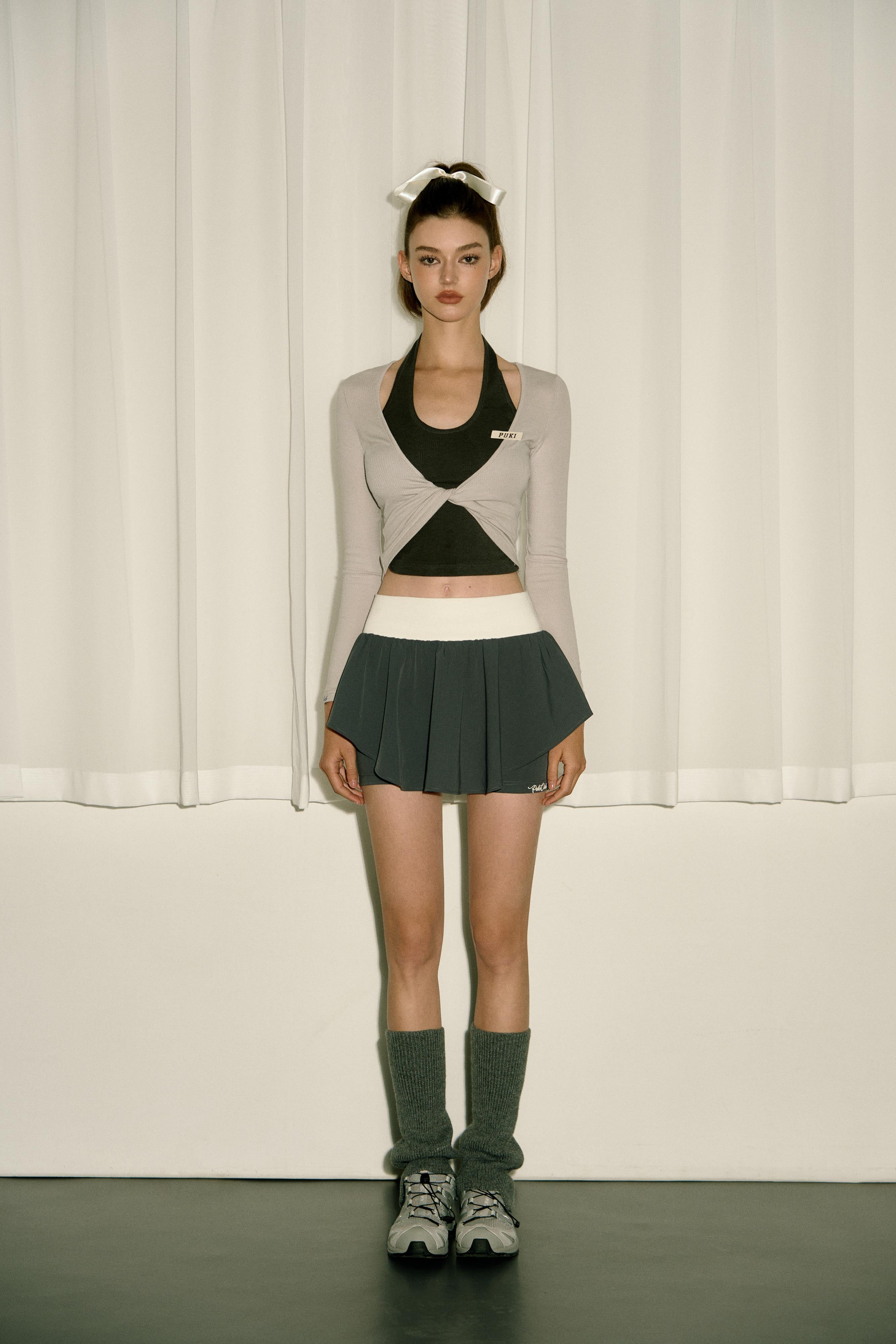 Ballet Halter Layered Set