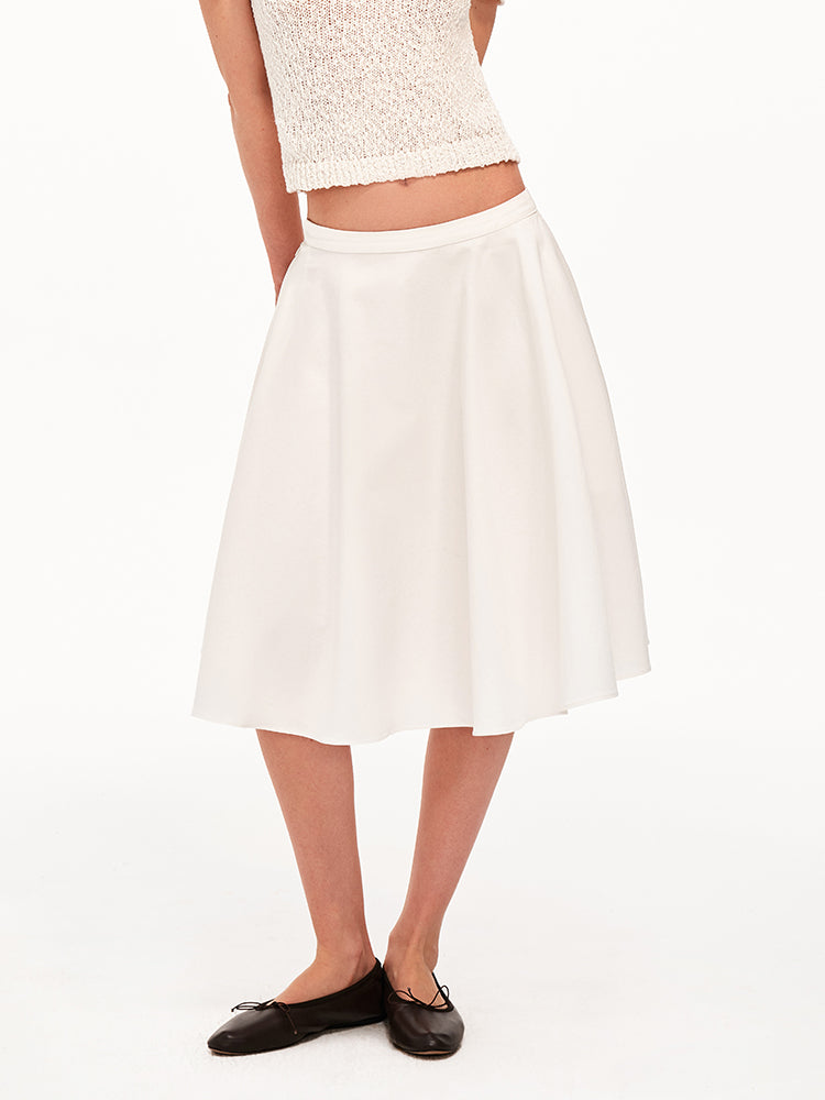 The Clean Volume Skirt