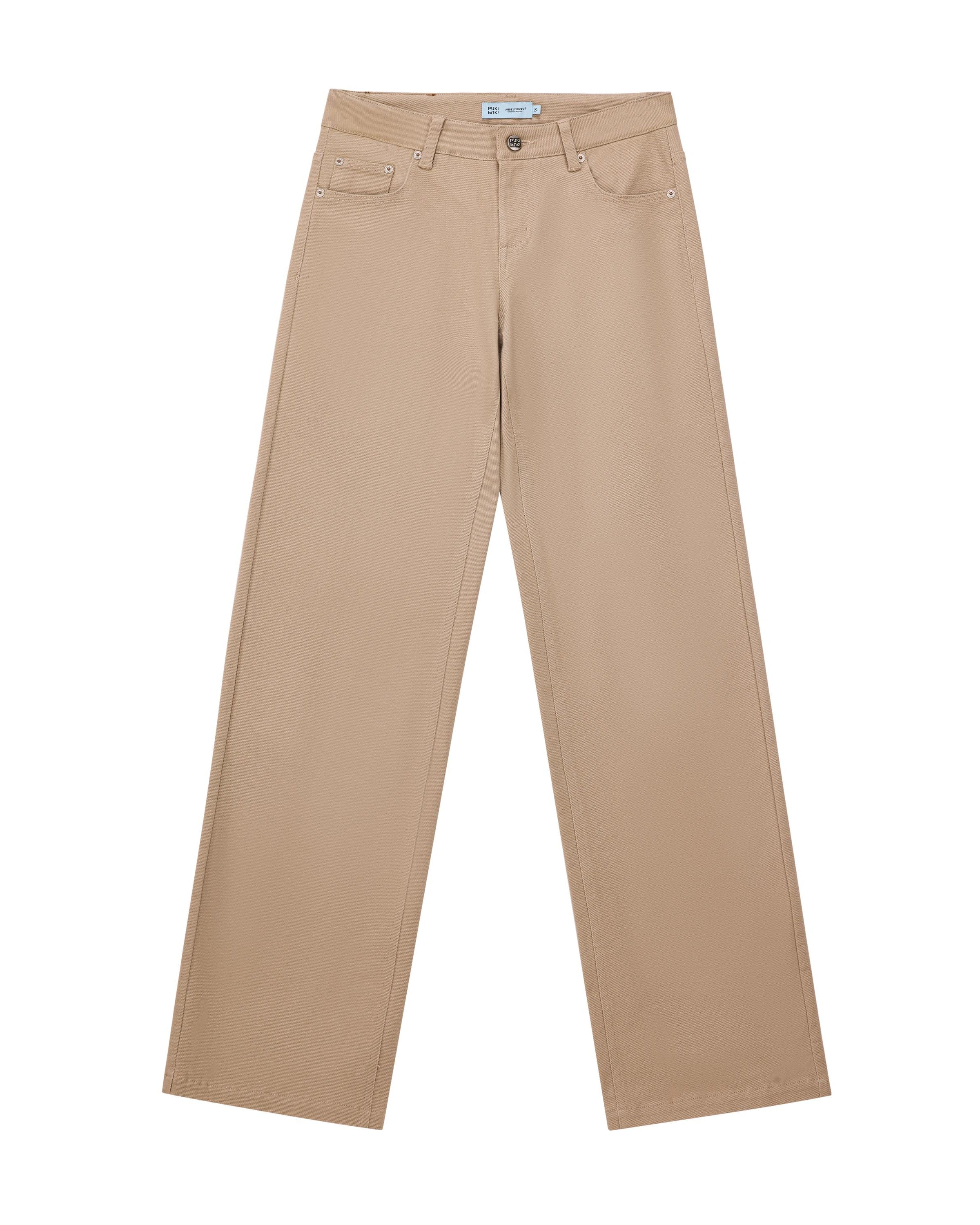 Low Rise Washed Utility Pants