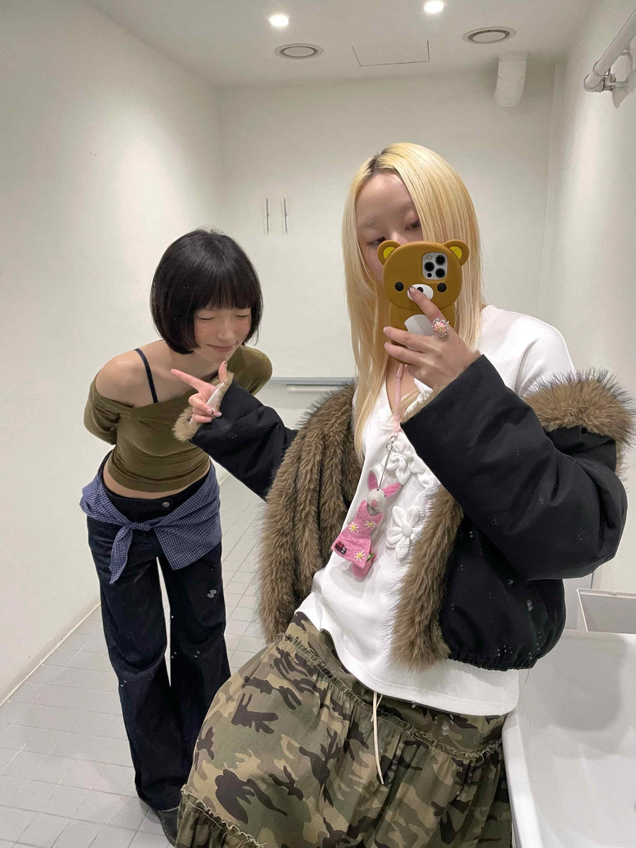 PUKI muse wearing this piece