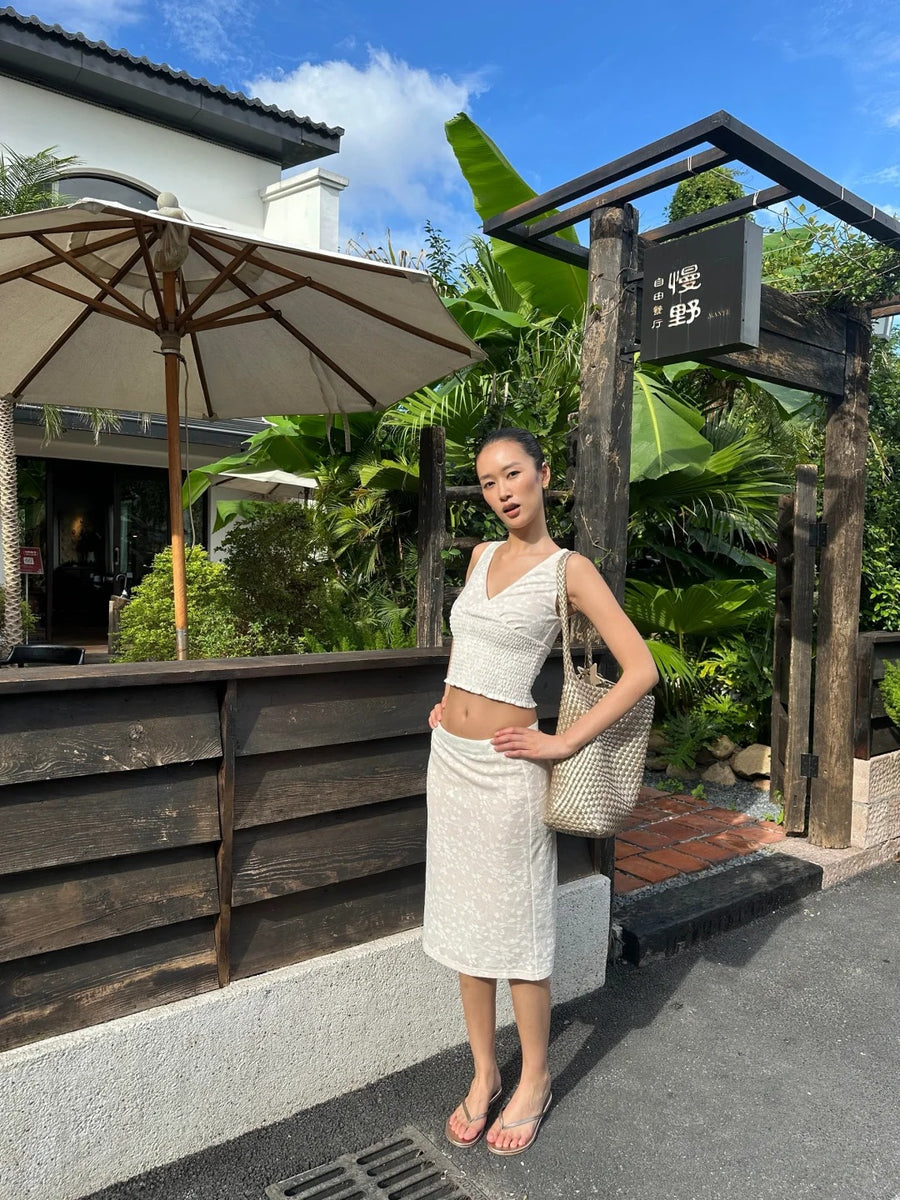 PUKI muse wearing this piece