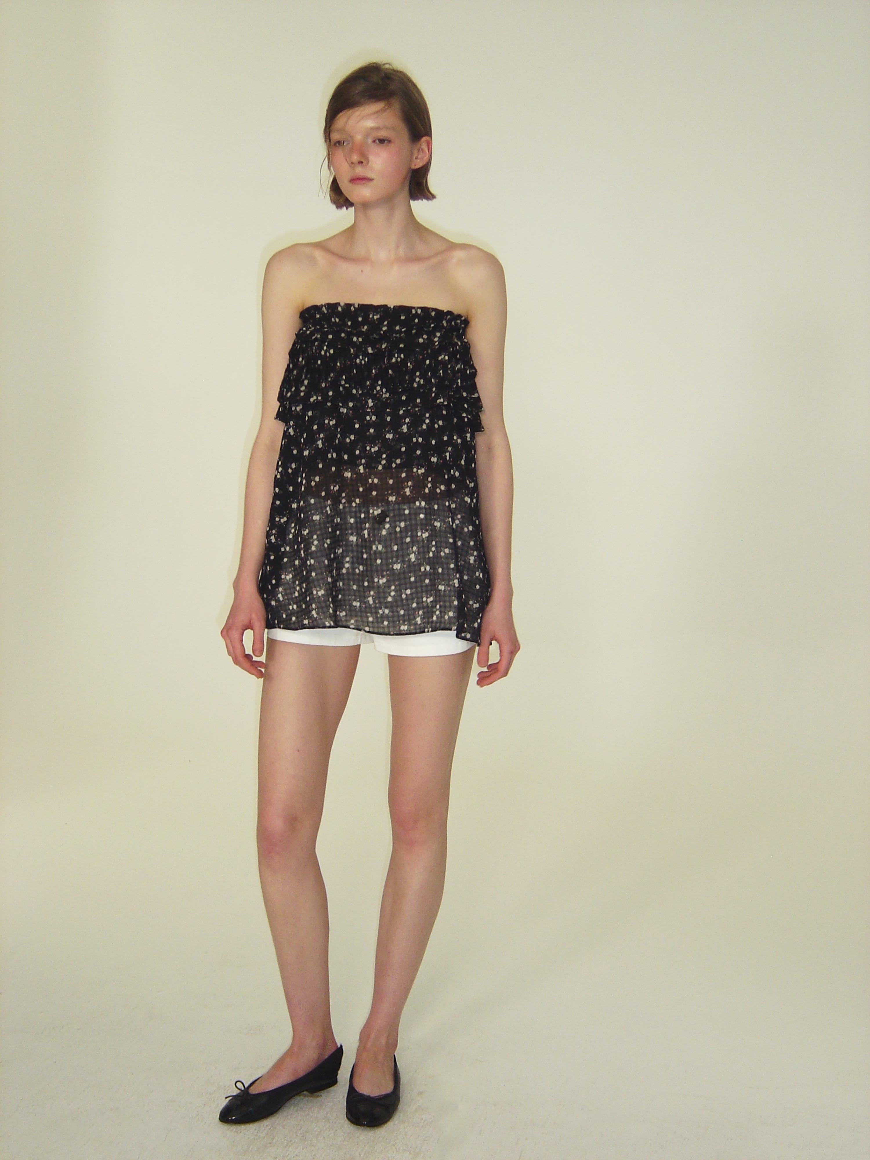 Convertible Ruffle Bandeau Skirt