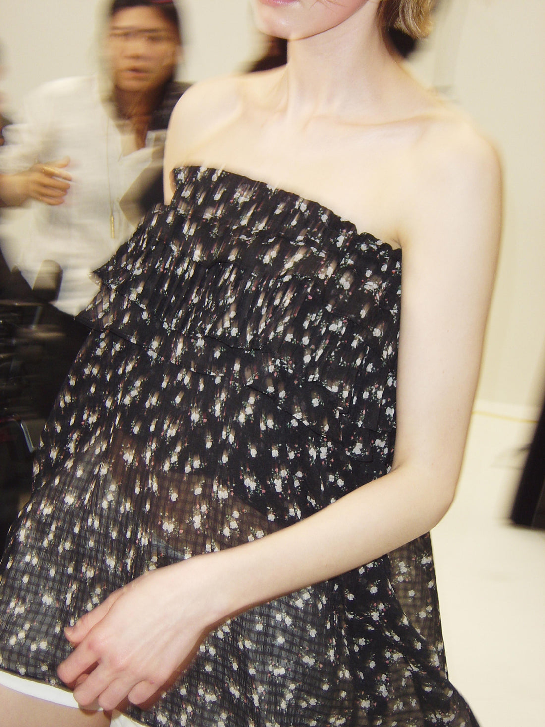 Convertible Ruffle Bandeau Skirt