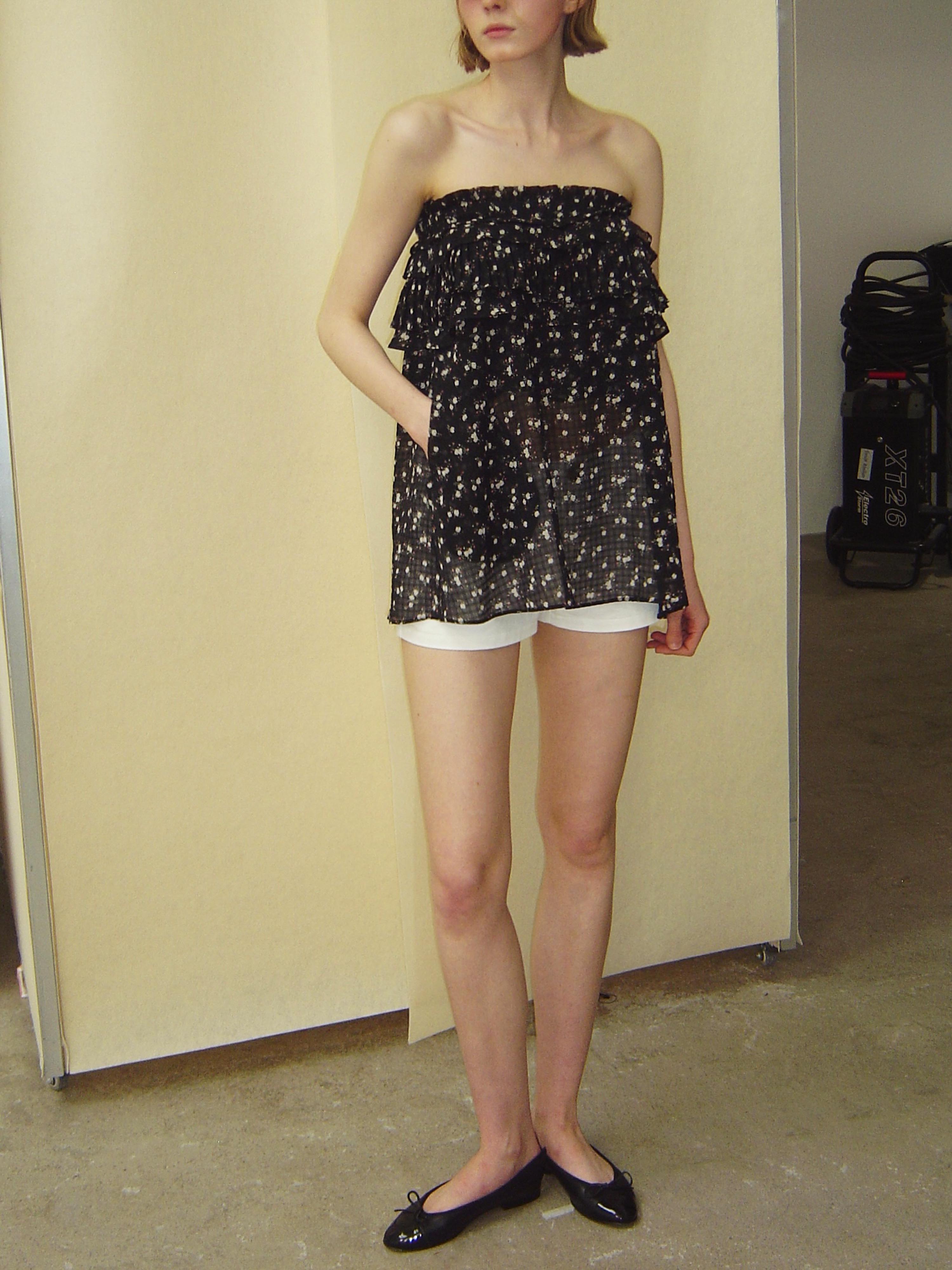 Convertible Ruffle Bandeau Skirt