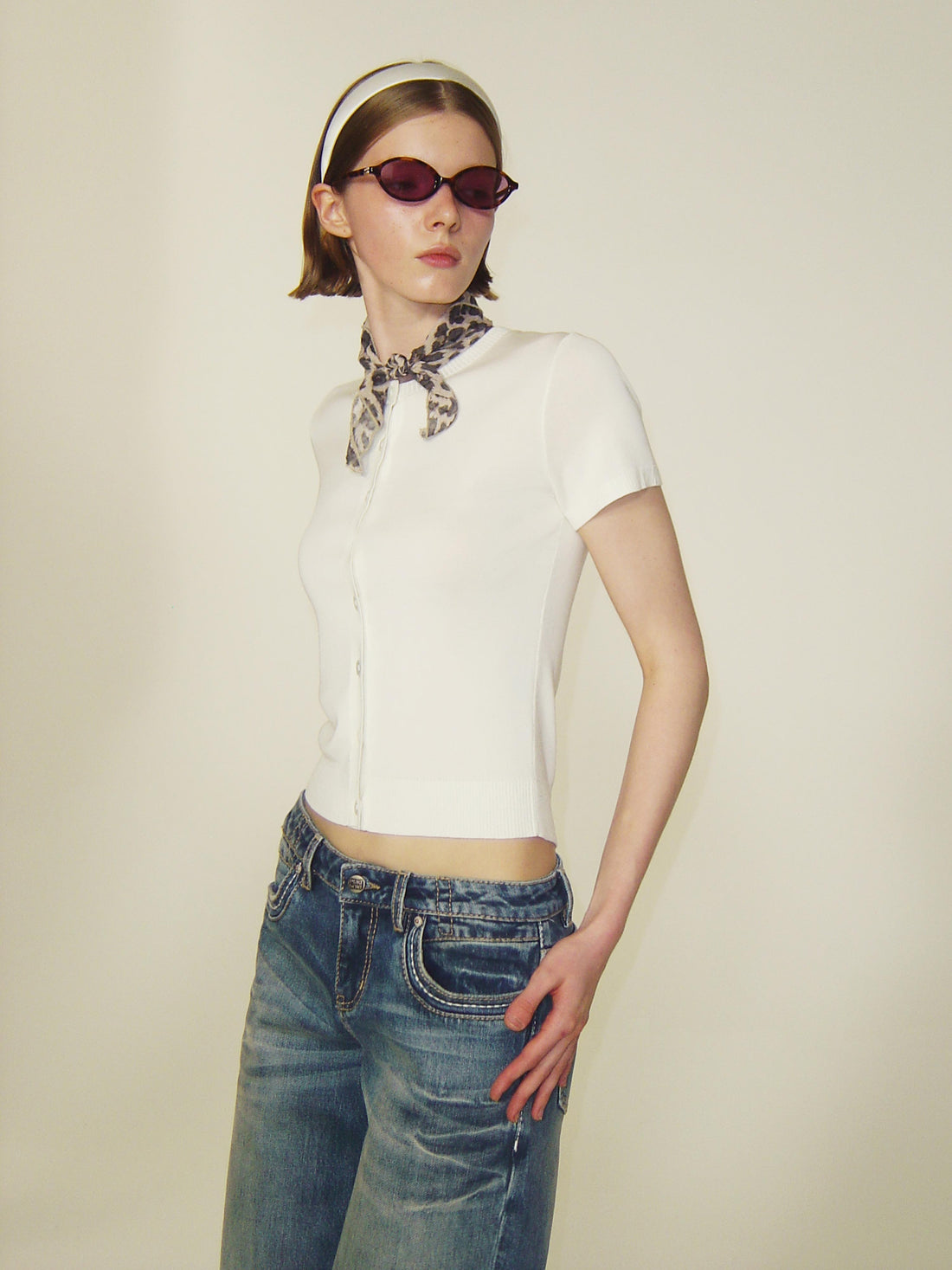 Soft Knit Short Sleeve Cardigan