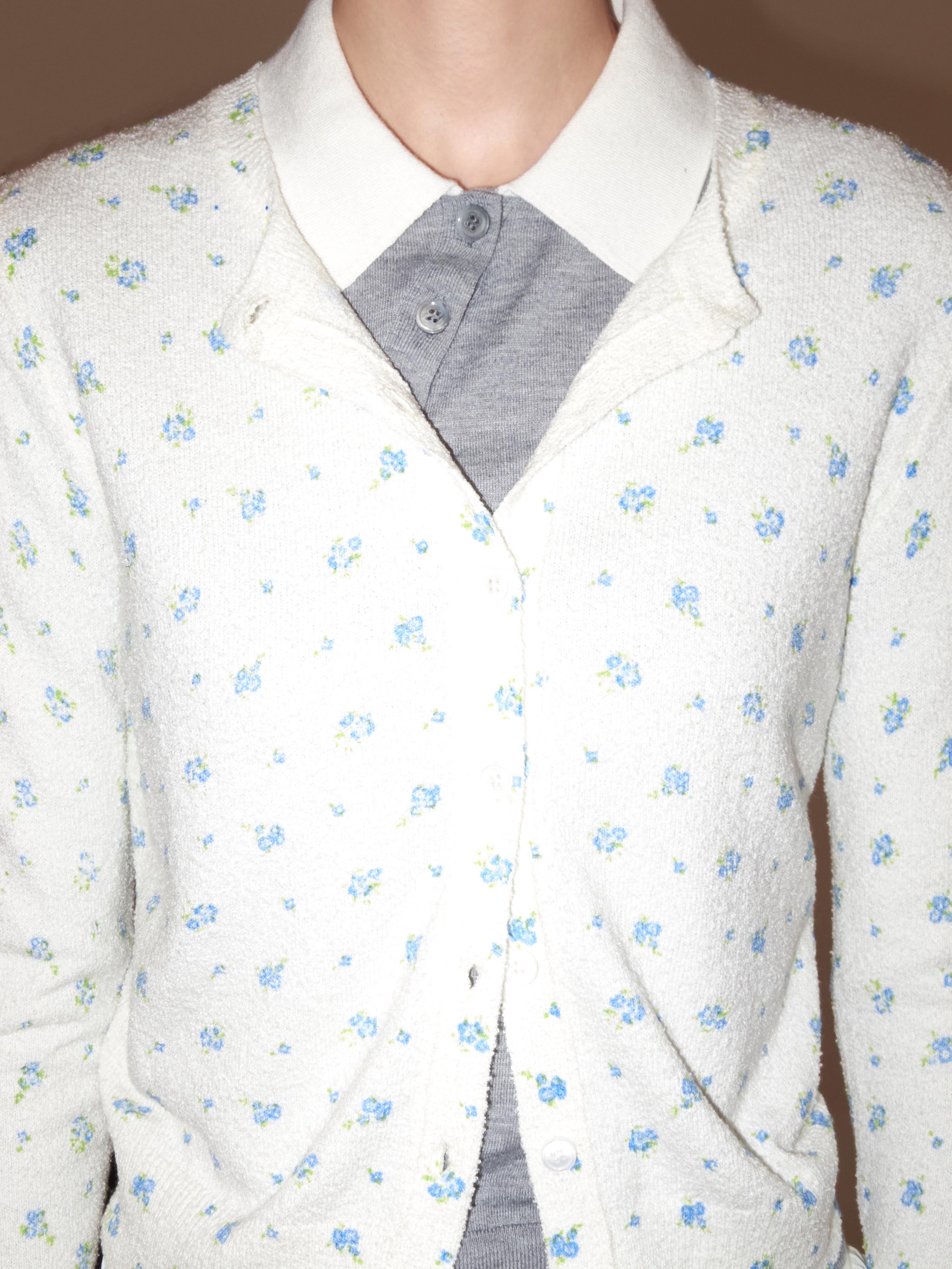 Floral Print Cardigan