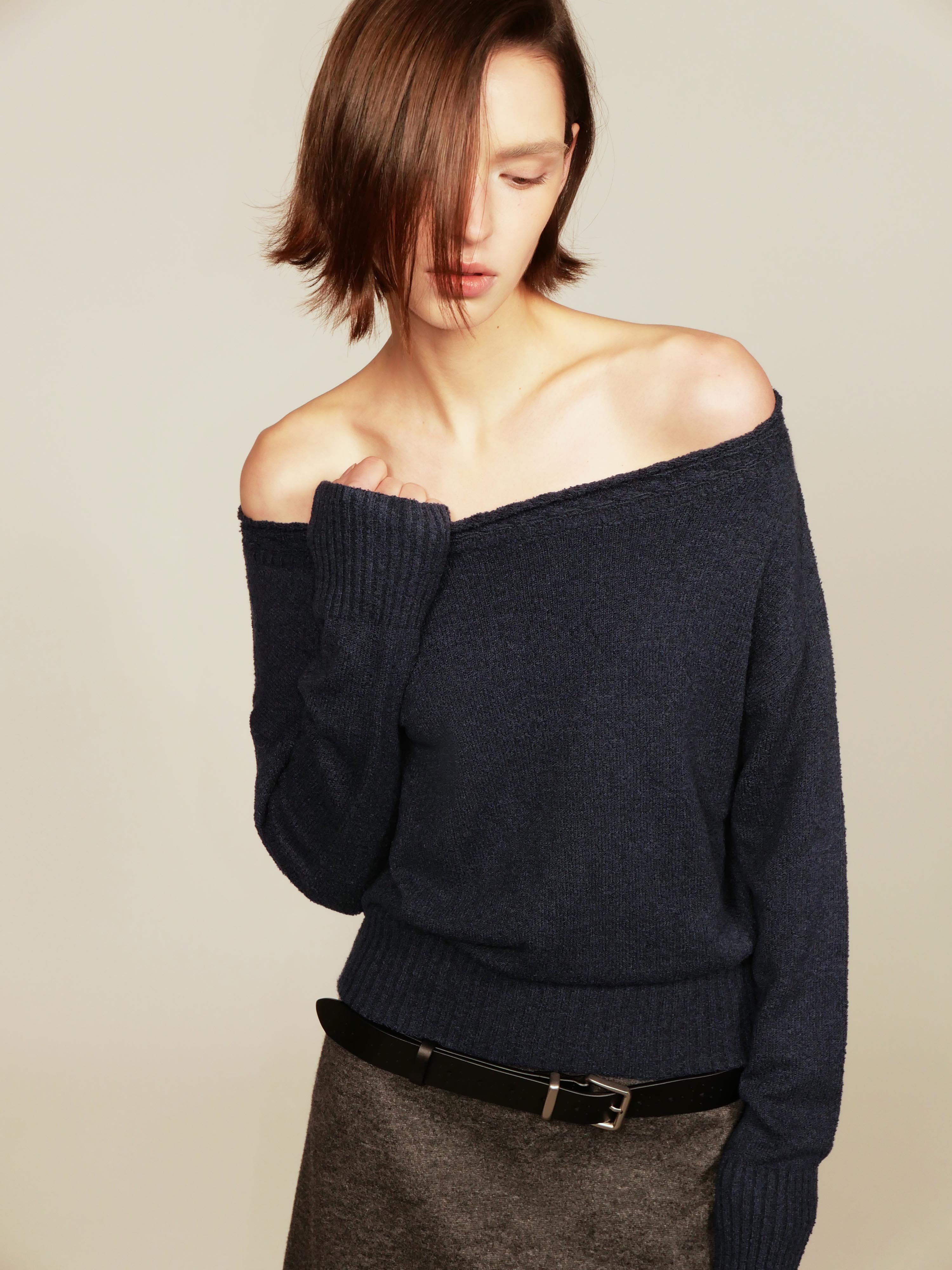 One Shoulder Sweater