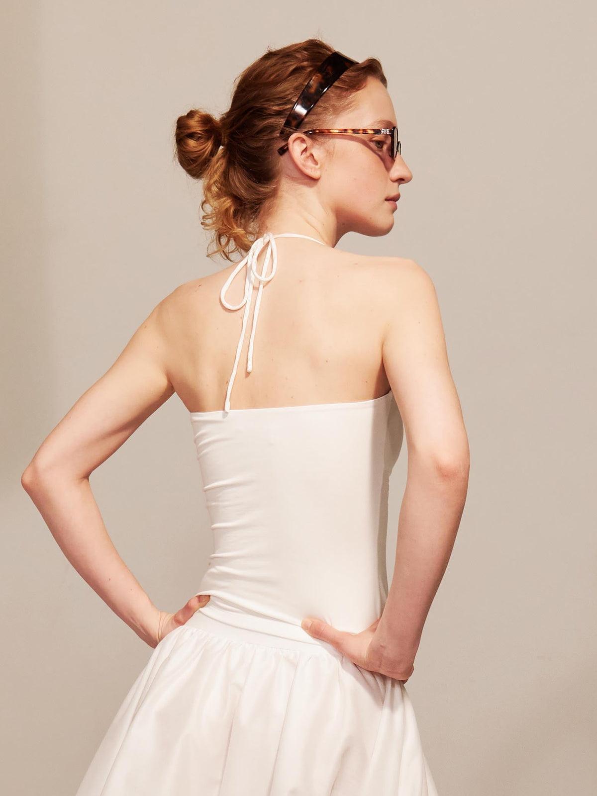 The Ruched Halter Cami