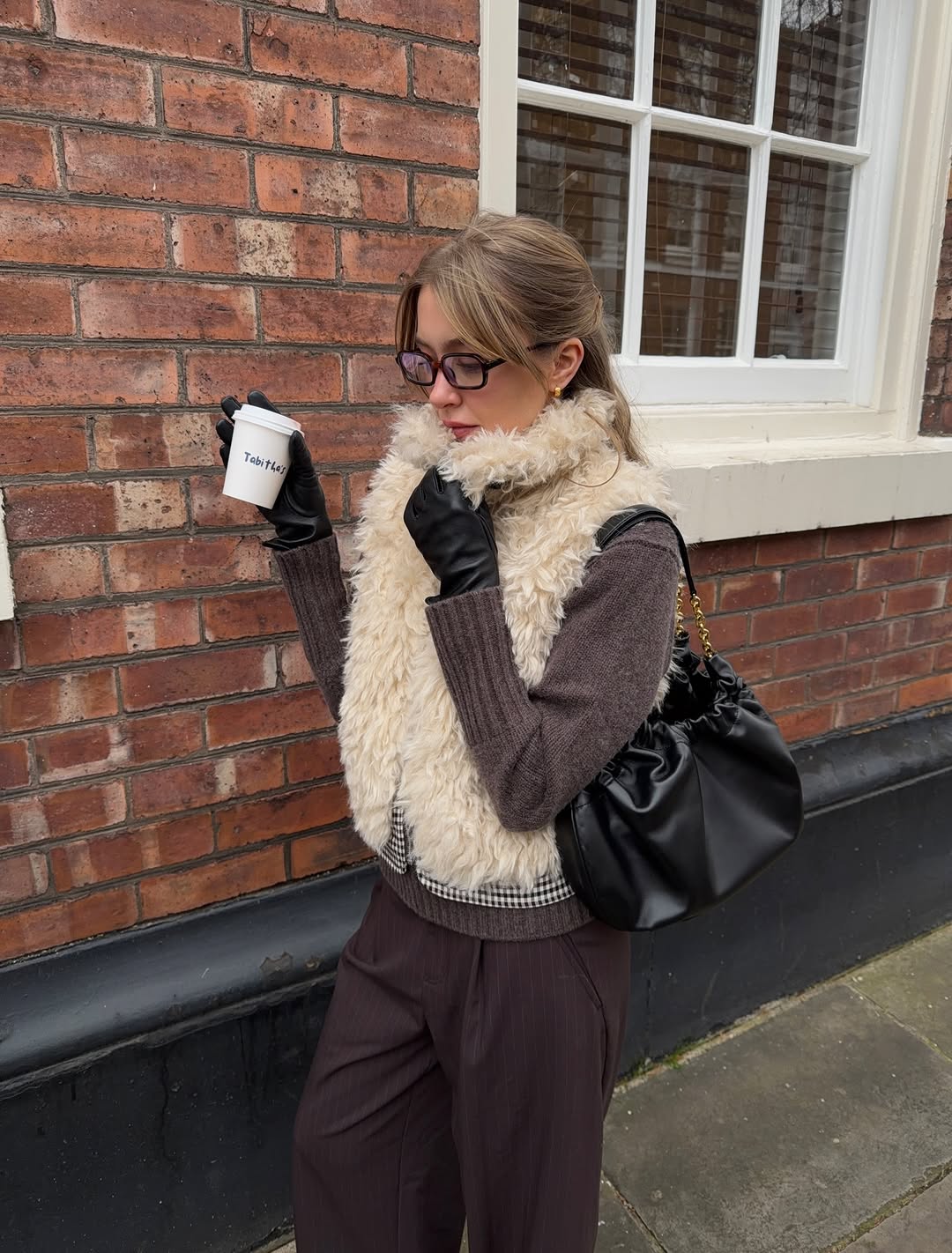 Reversible Faux Shearling Vest