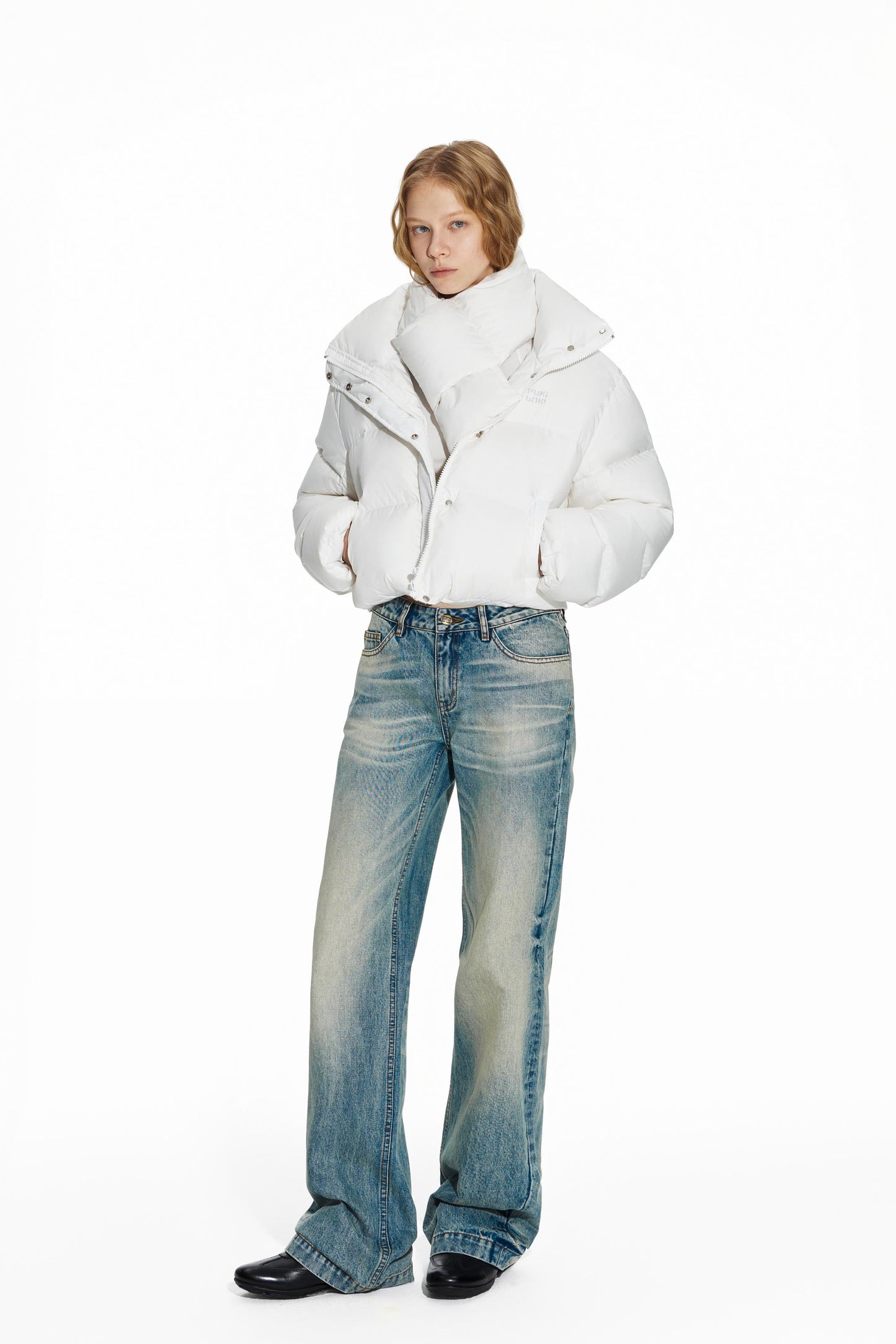 Blue Straight Jeans