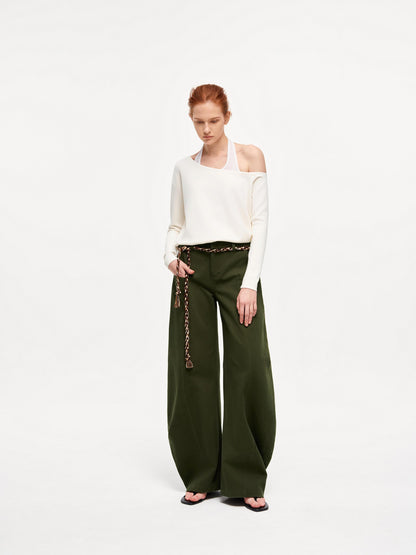 One Shoulder Sweatshirt