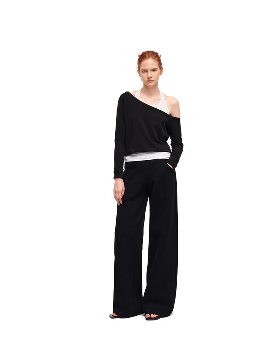One Shoulder Sweatshirt
